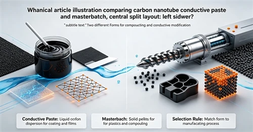 Was sind leitfähige Kohlenstoffnanoröhrenpasten und Masterbatches?